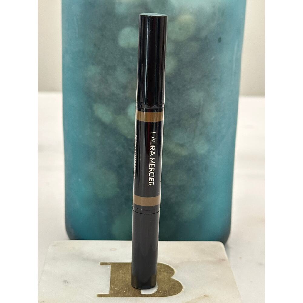Laura Mercier Secret Camouflage Brighten Correct Duo Concealer 5N Deep Stick New